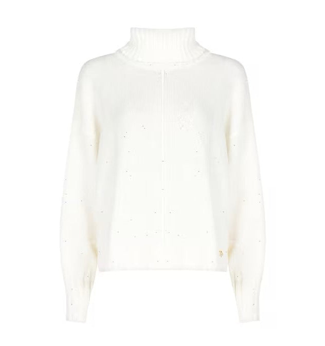 Maglia Collo Alto Micropaillettes