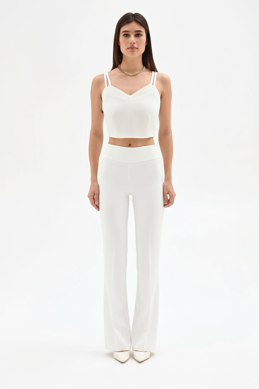 Pantalone Zampa Vita Alta