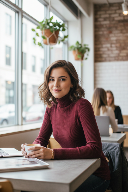 Maglia Collo Alto Costina