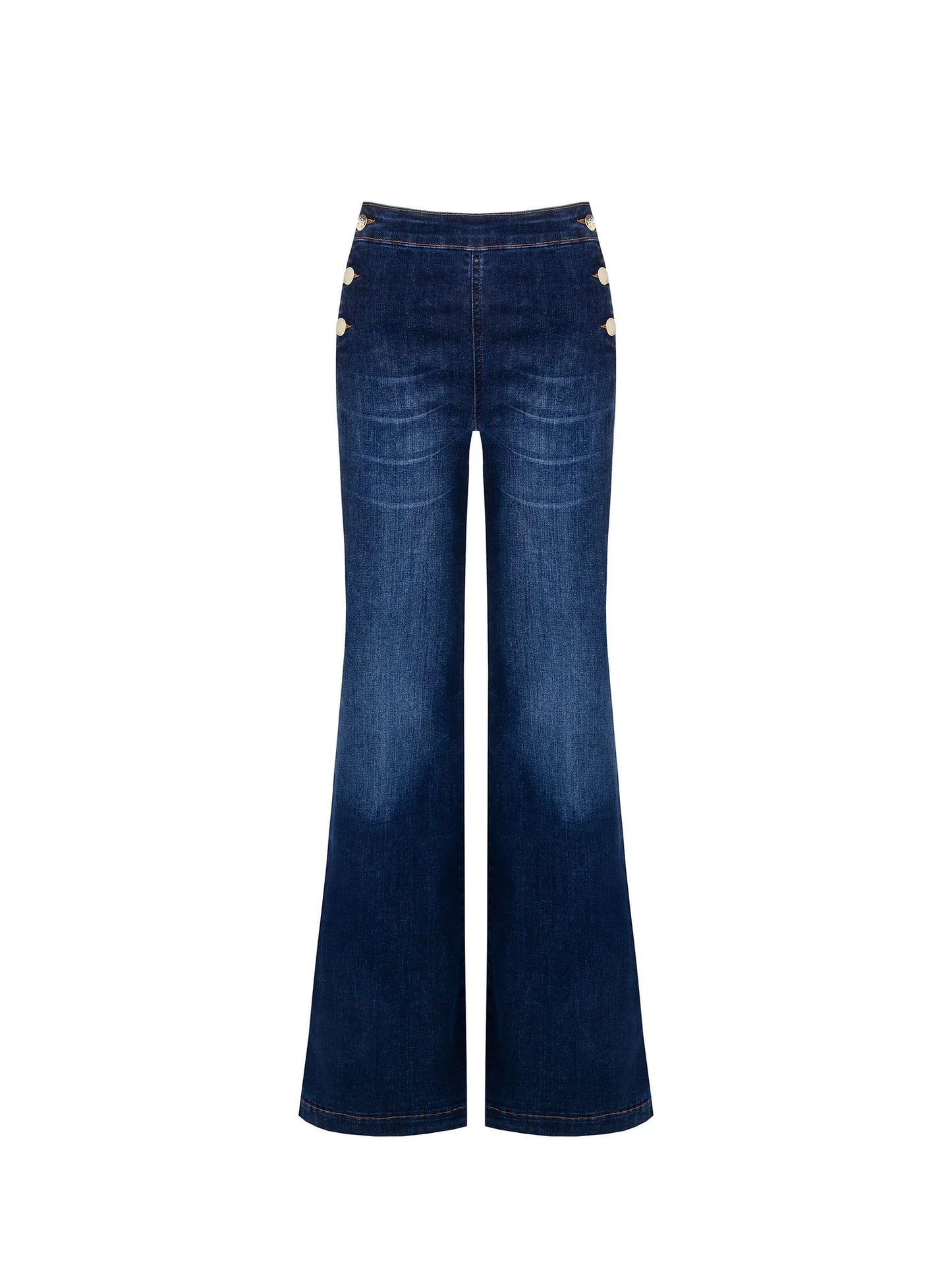 Jeans Lavaggio Scuro Wide Leg