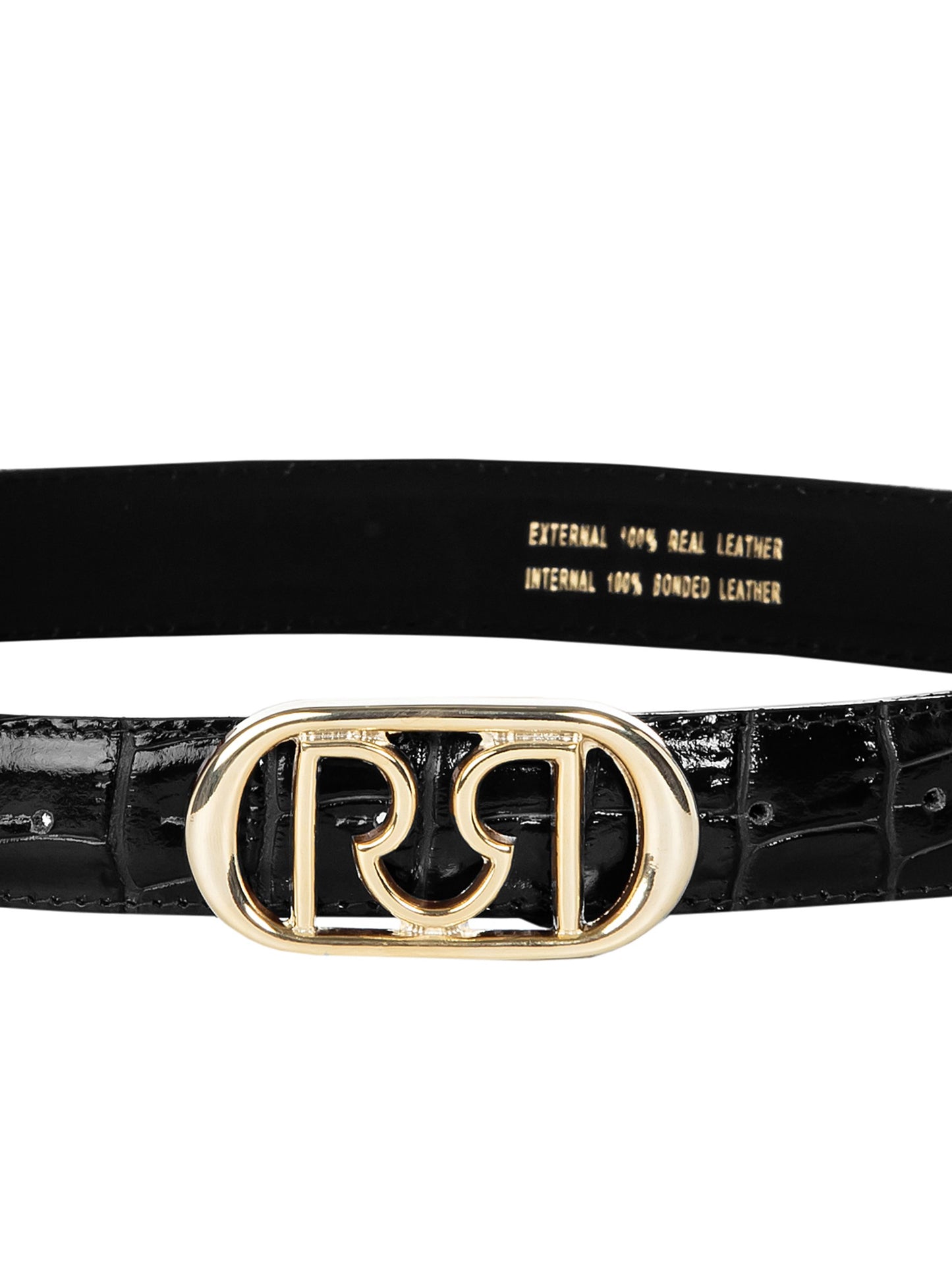 Cintura Pelle effetto Pitonato