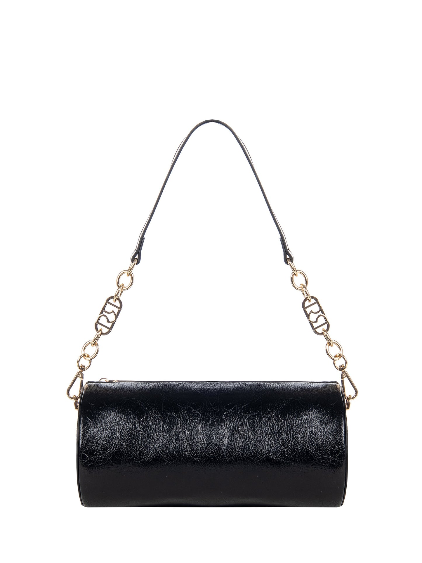 Borsa Cilindro Effetto Invecchiato con Tracolle Intercambiabili