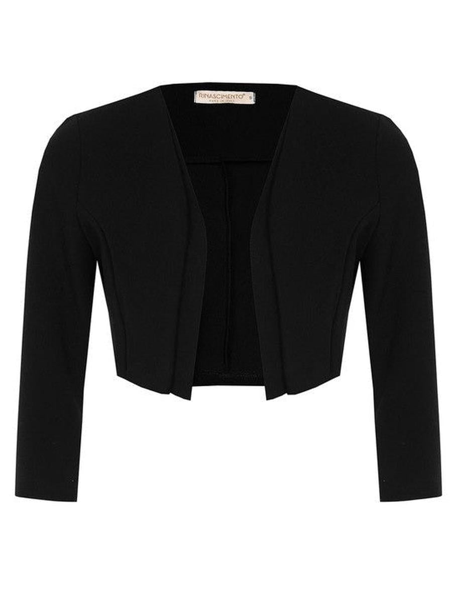 Bolero Corto in Scuba Crepe