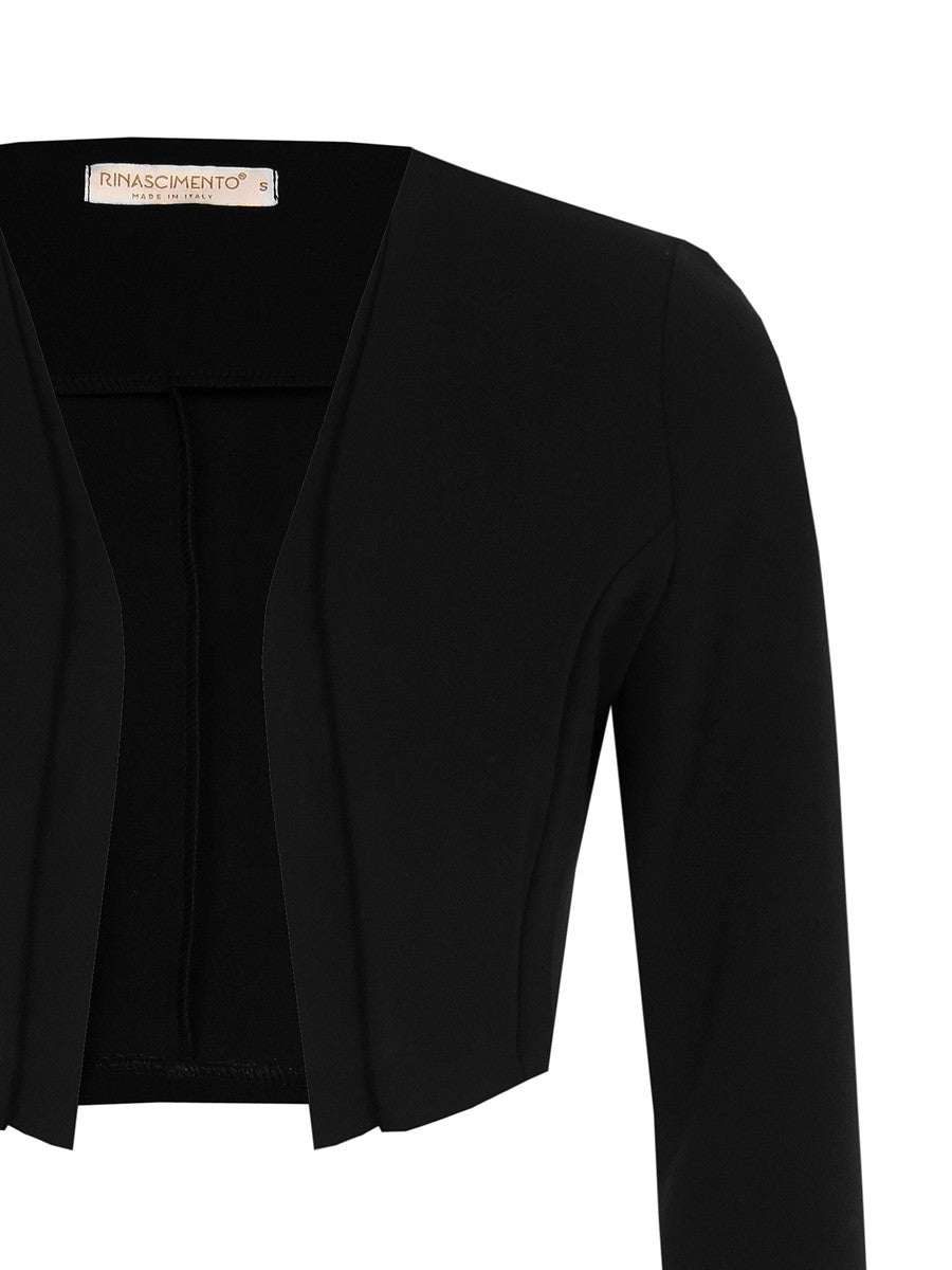 Bolero Corto in Scuba Crepe