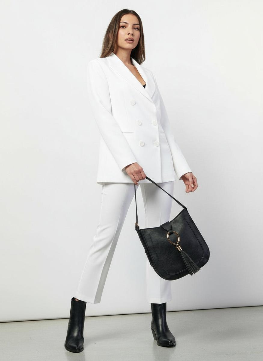 Giacca Doppio Petto Lunga