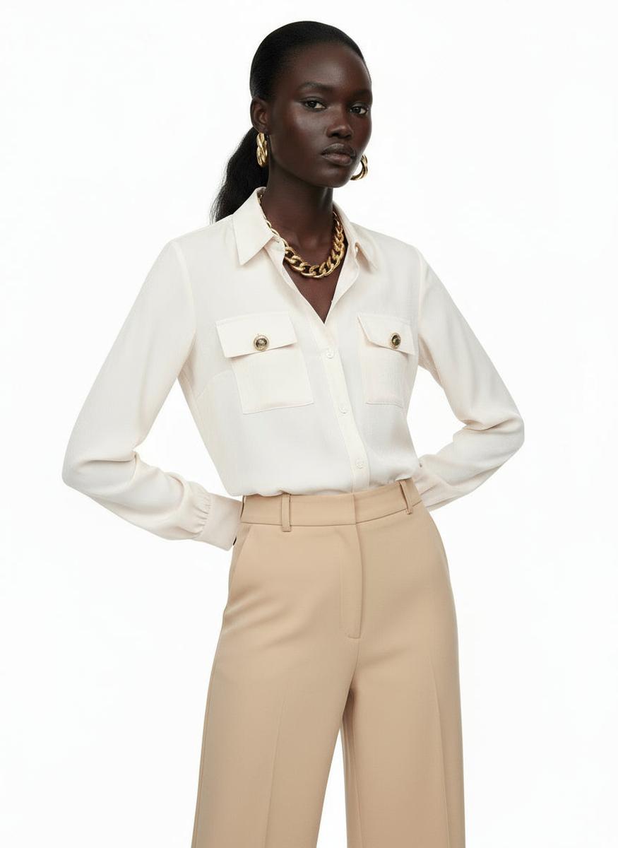 Camicia con Pattine