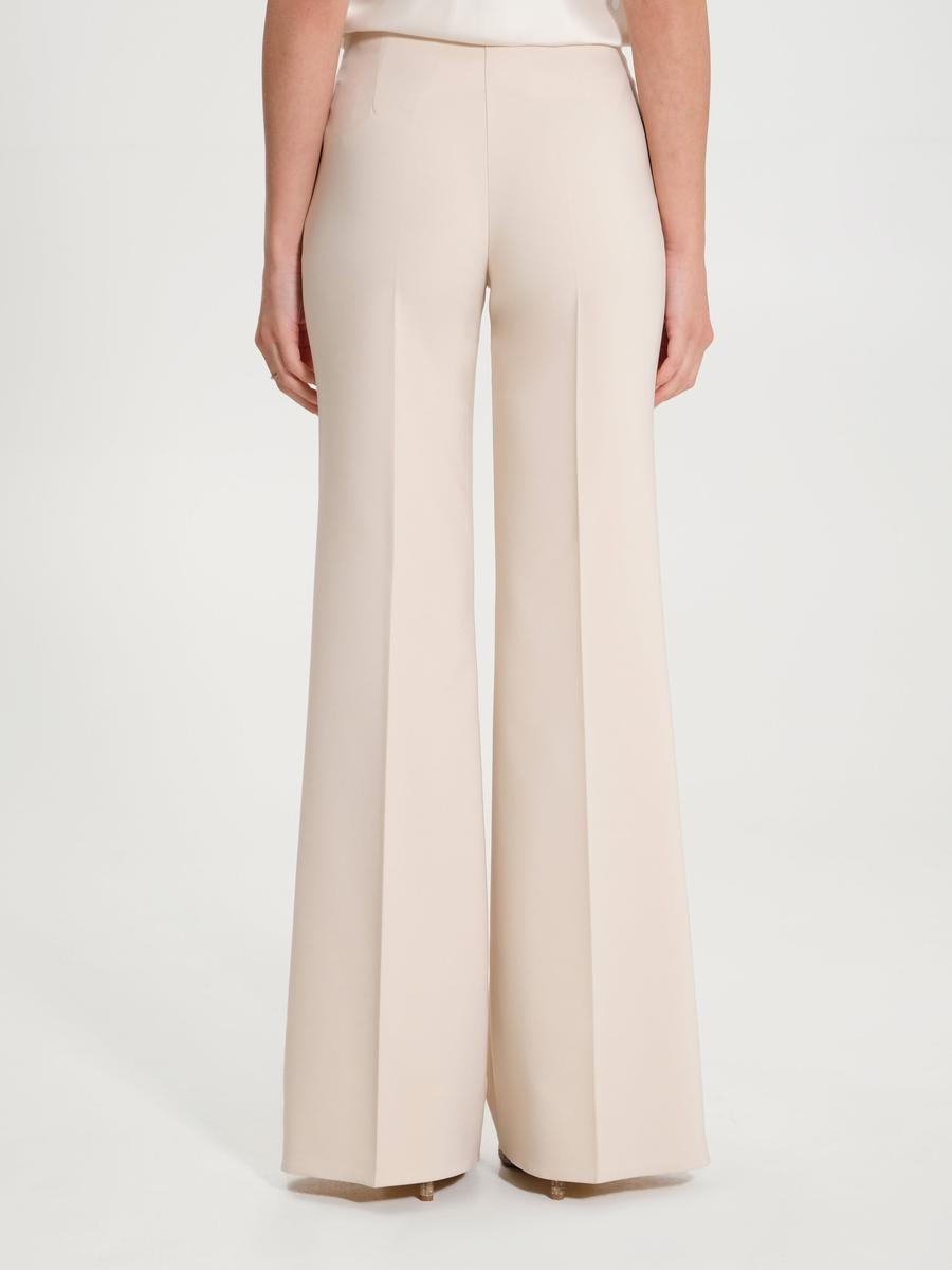 Pantaloni Palazzo in Tessuto Tecnico