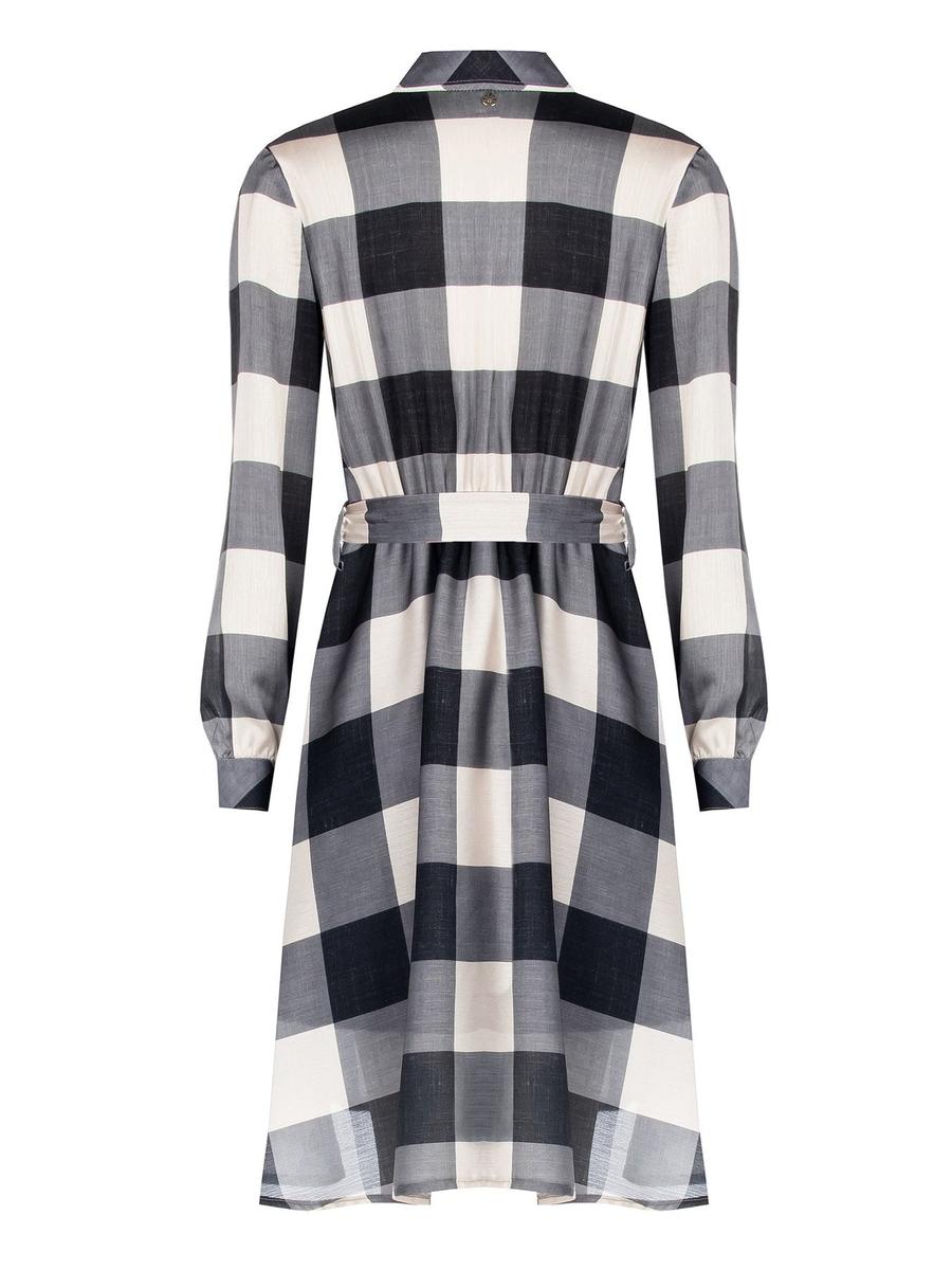 Abito Chemisier a Ruota con Mini Tasche