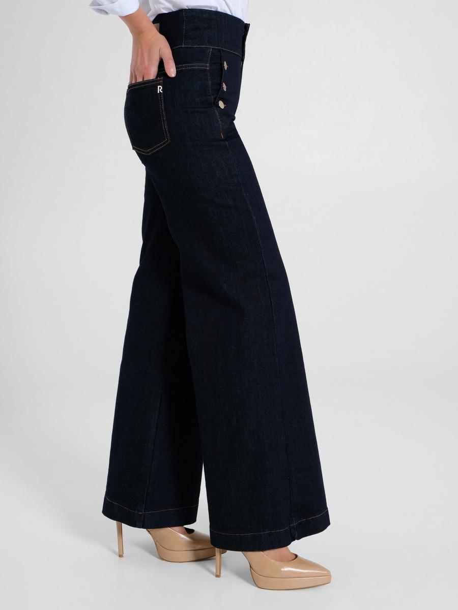 Jeans Palazzo Marinière