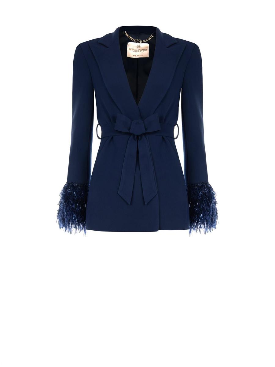 Giacca Piume Lurex