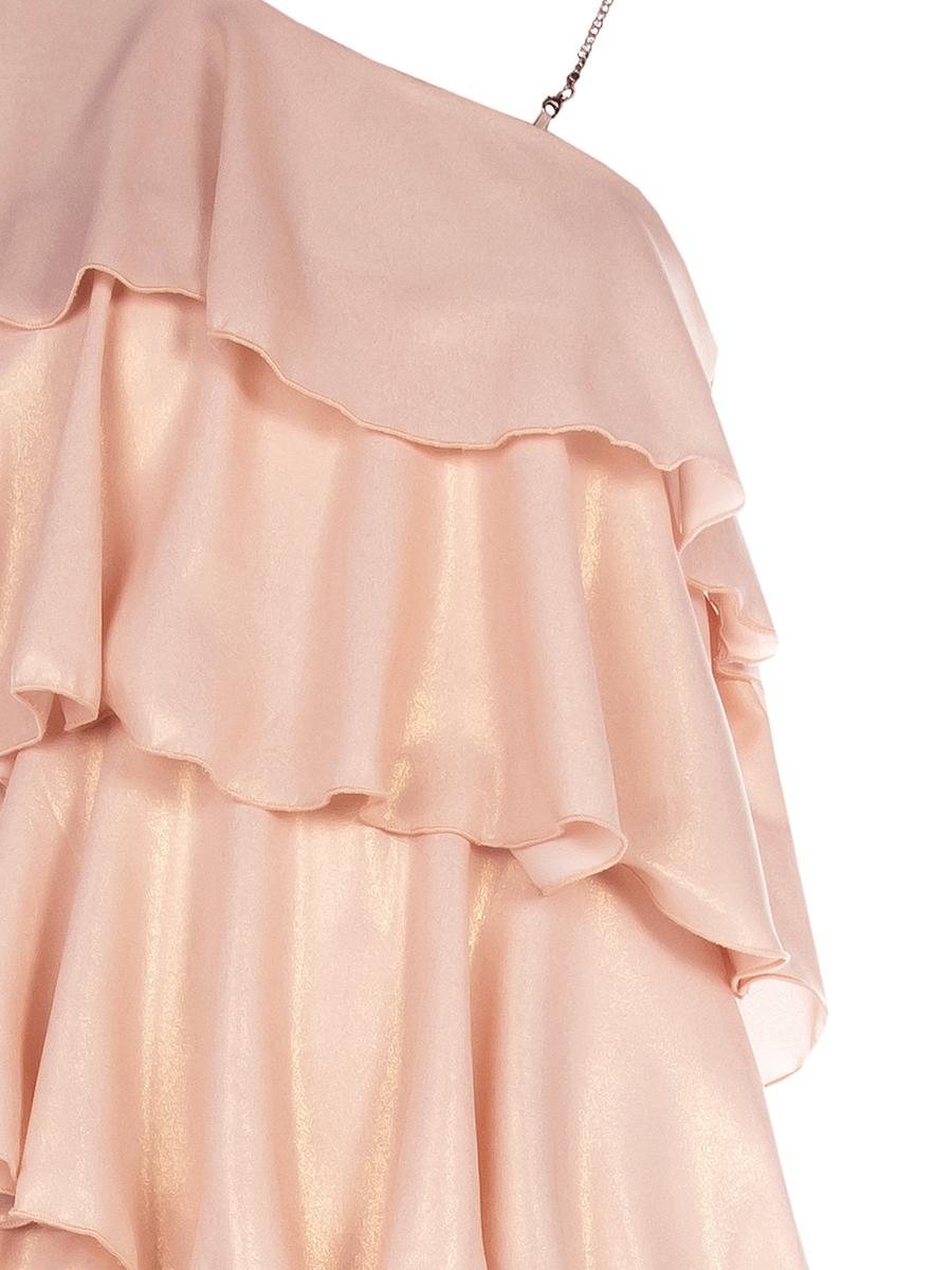 Abito Monospalla Balze Placcato