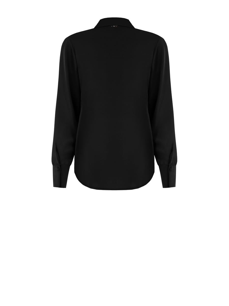 Camicia con Bottoni Ricoperti