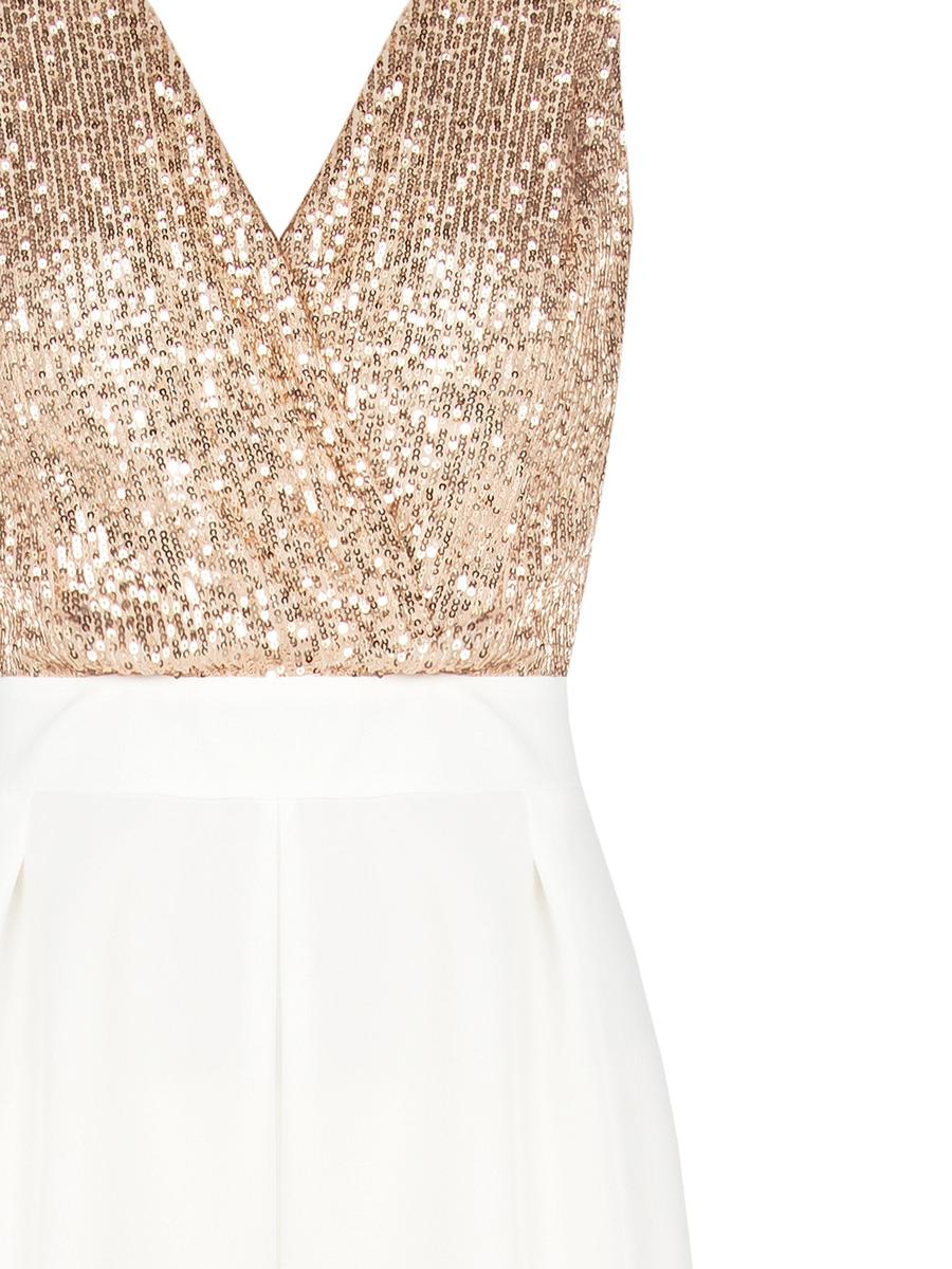 Tuta Corta Doppio Scollo a V