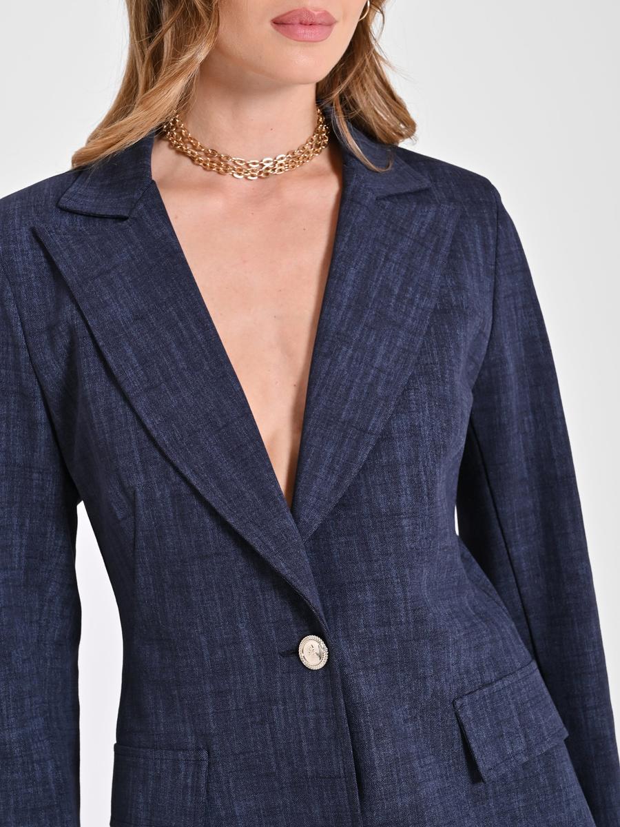 Giacca effetto Denim