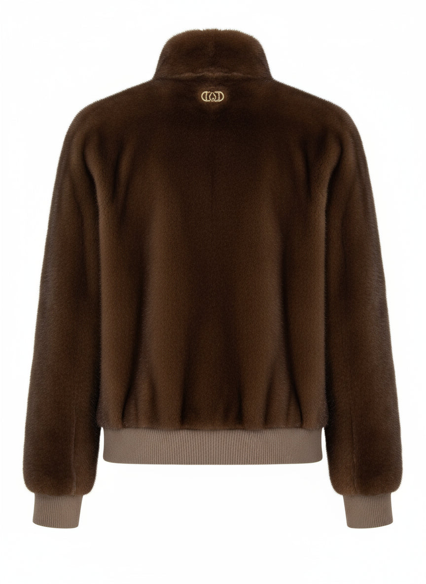 Giacca effetto Pelliccia