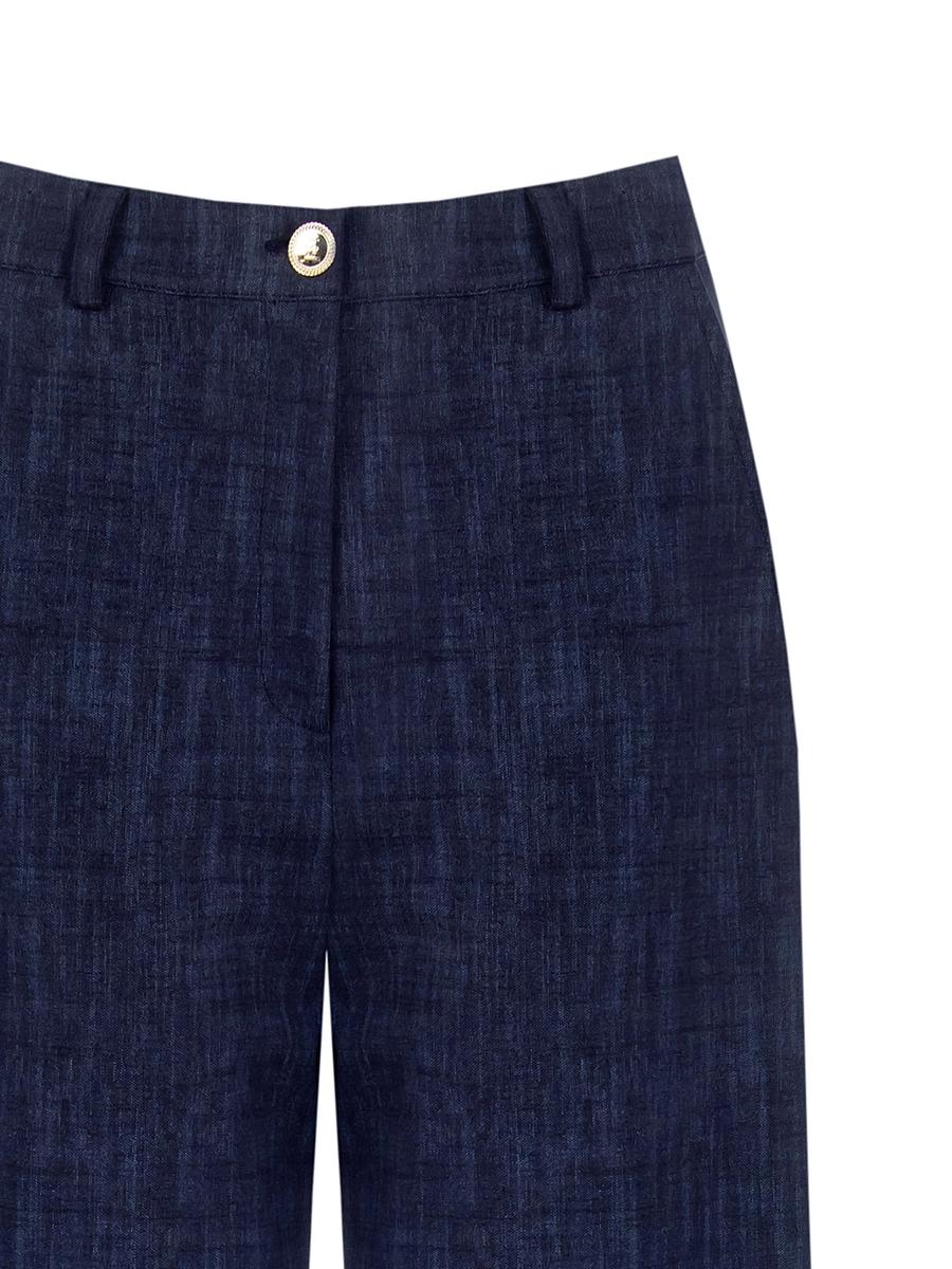 Pantaloni Palazzo effetto Denim