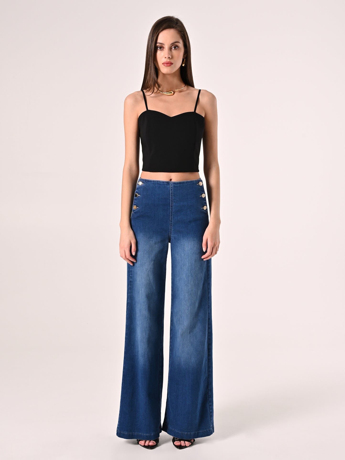 Top in Tessuto Tecnico