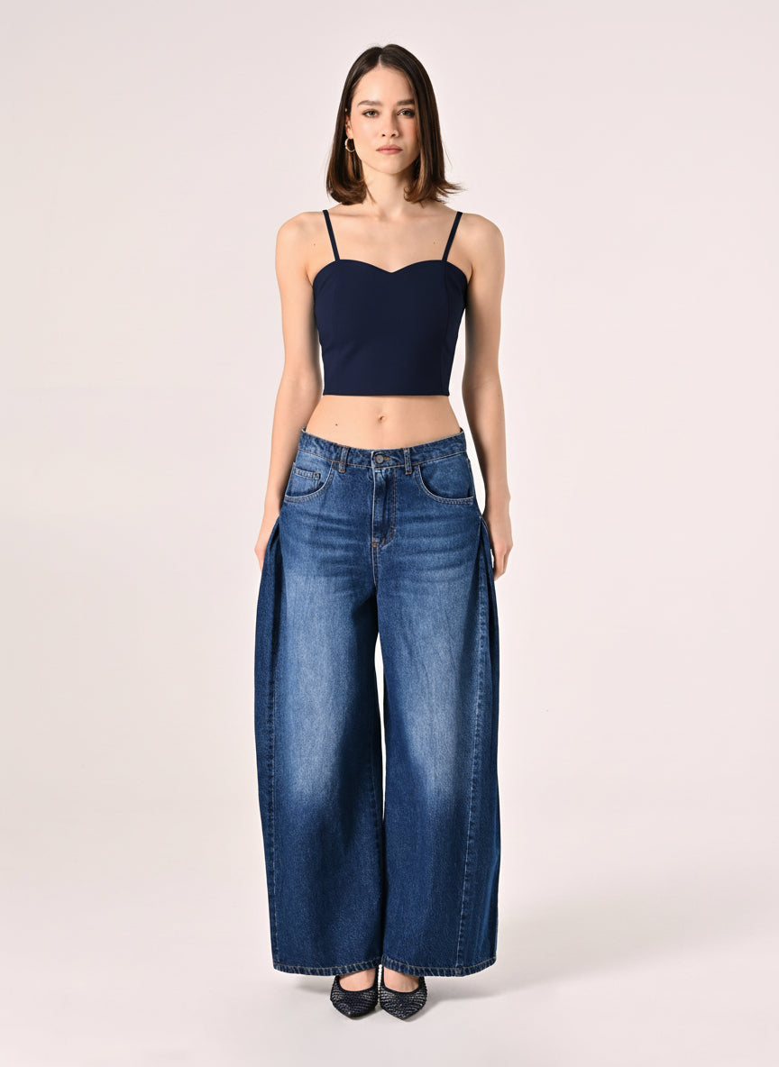 Top in Tessuto Tecnico