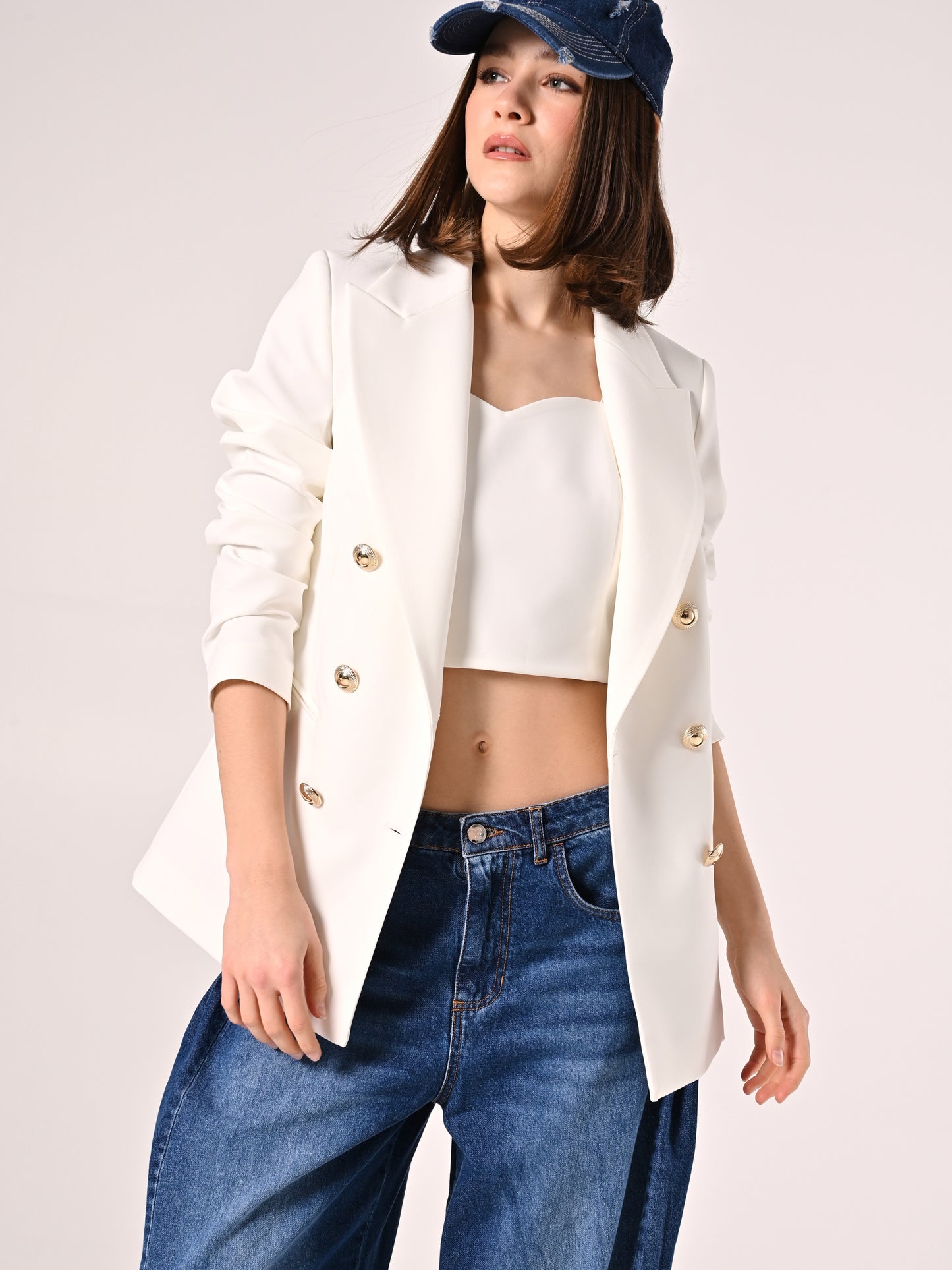 Top in Tessuto Tecnico