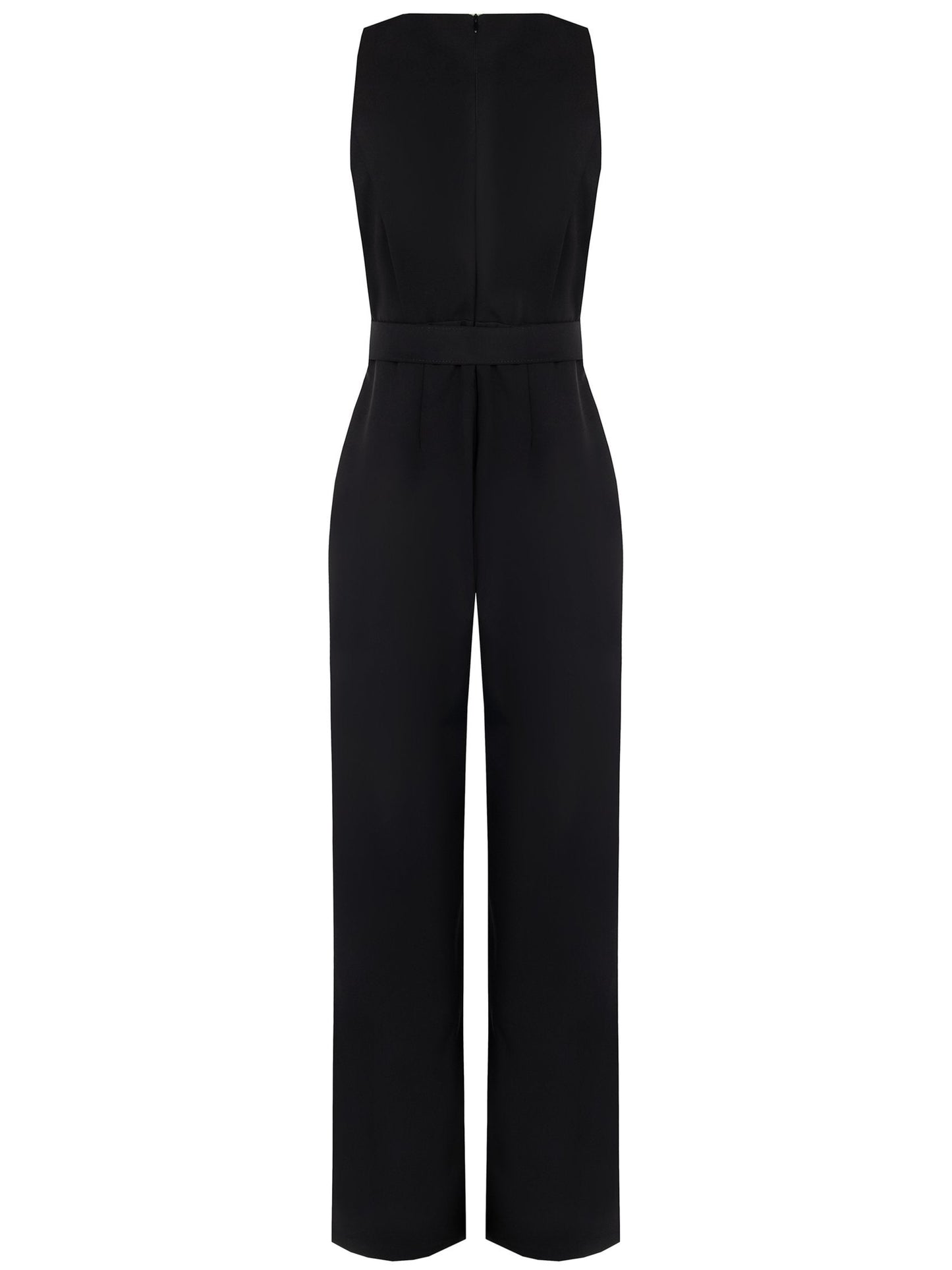 Tuta Stile Chiodo in Bi-Stretch con Cintura