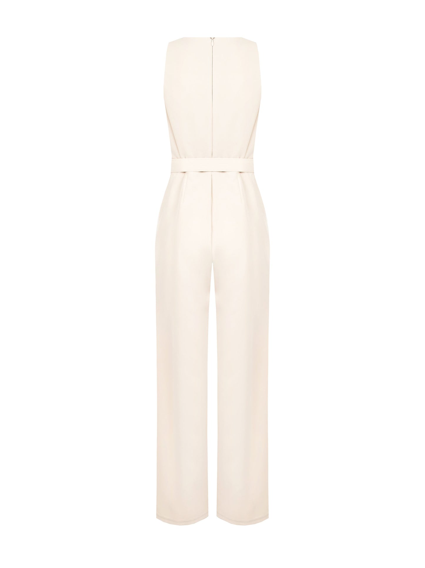 Tuta Stile Chiodo in Bi-Stretch con Cintura