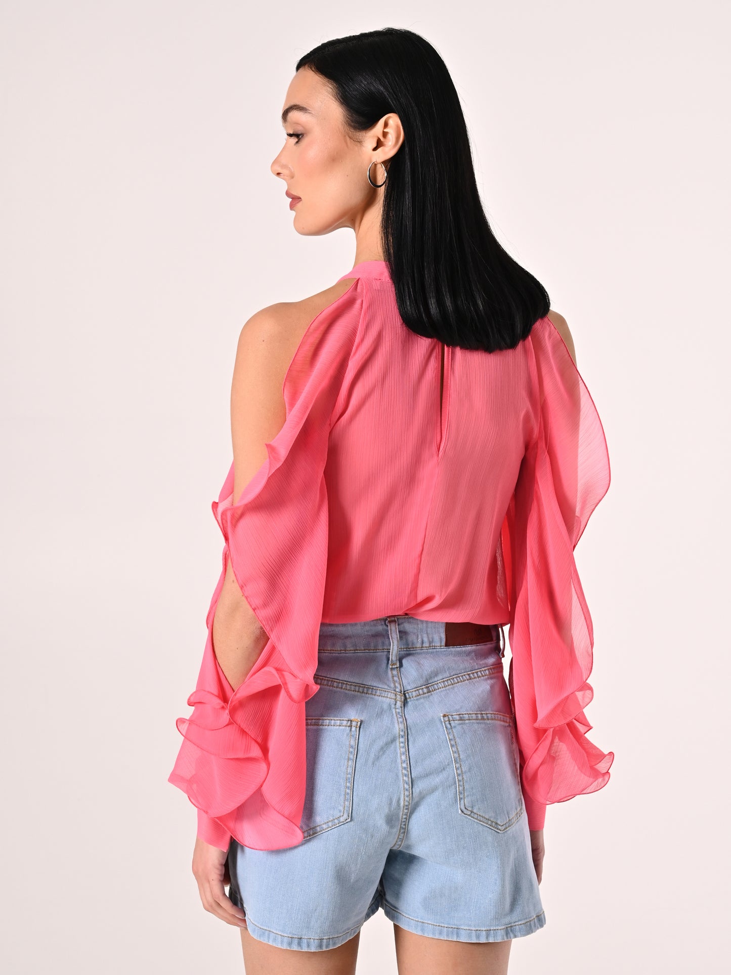 Blusa con Rouches