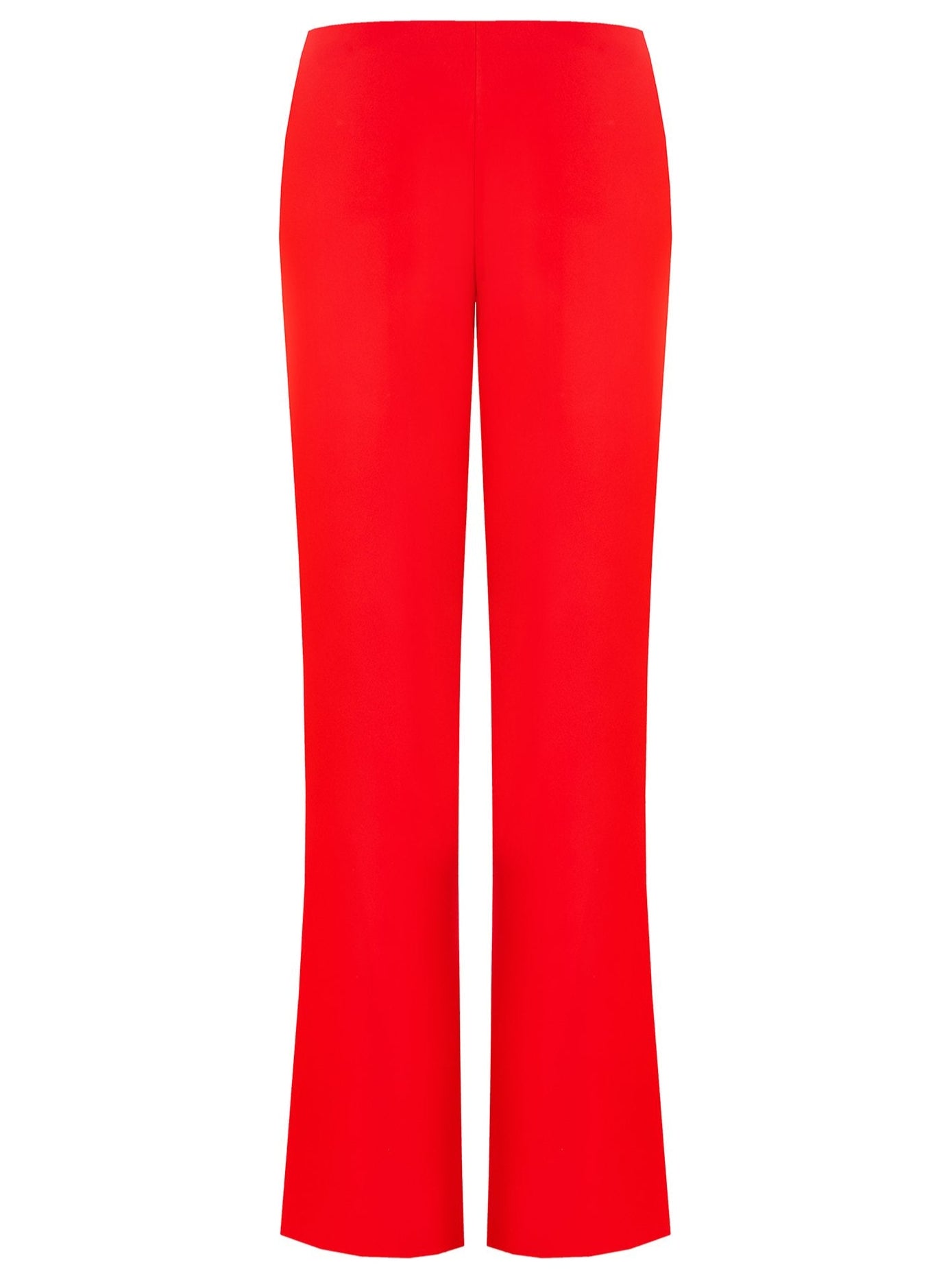 Pantaloni Palazzo in Tessuto Fluido con Coulisse in Vita