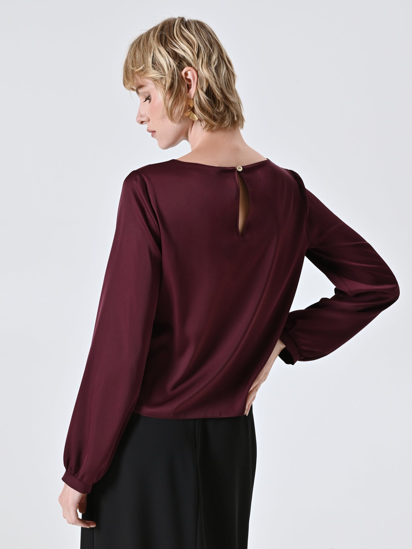 Blusa in Raso