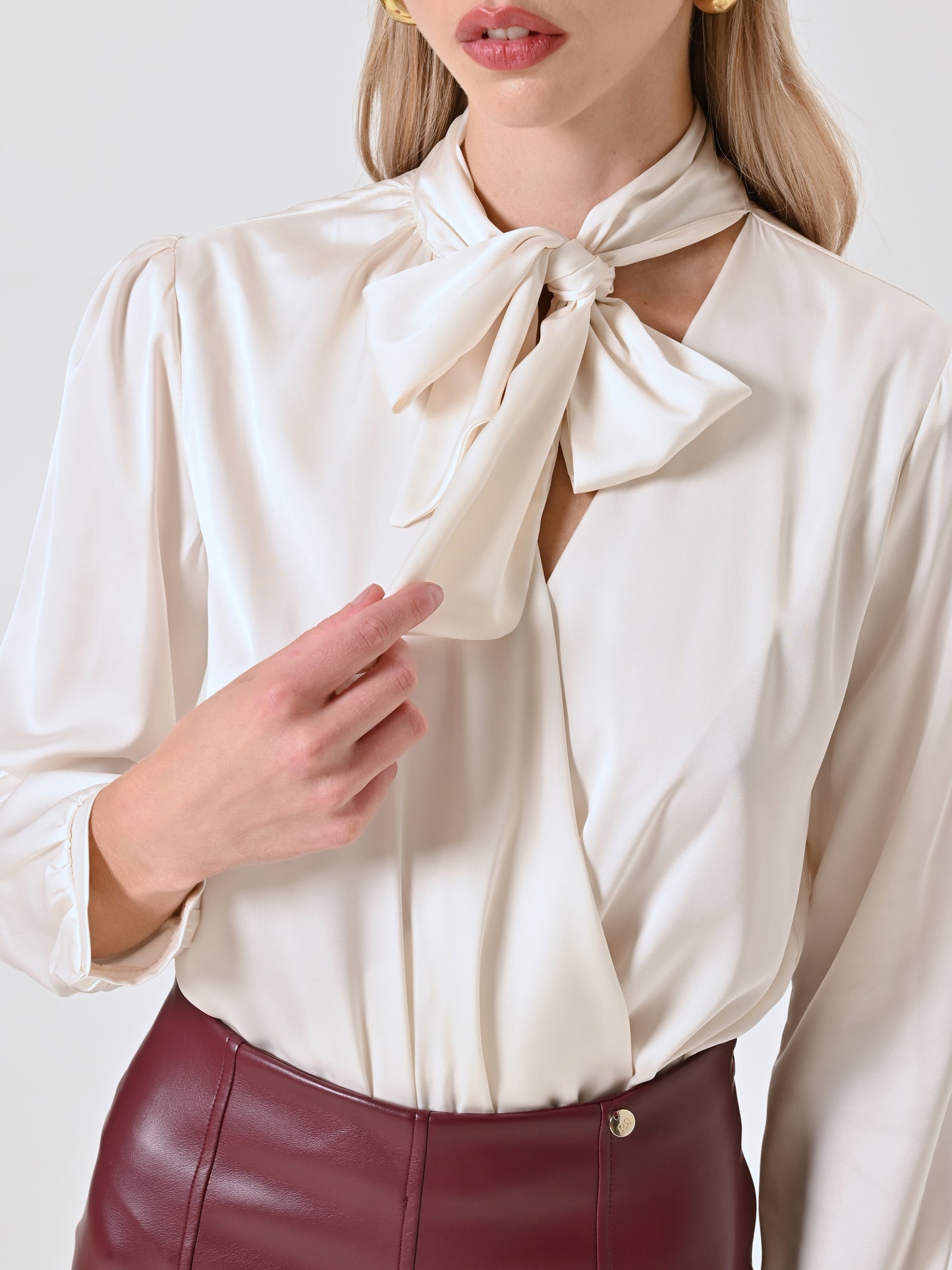 Blusa Body con Fiocco