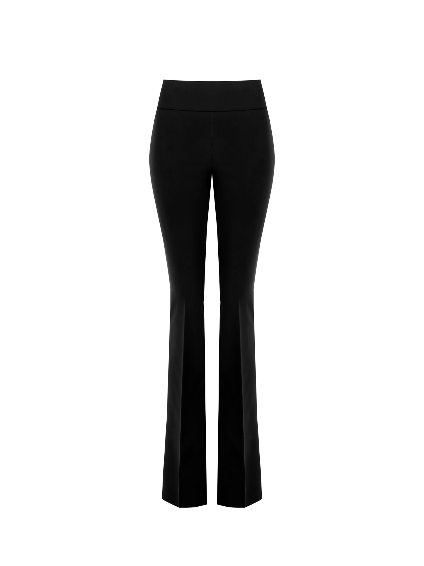 Pantaloni Flared in Tessuto Tecnico