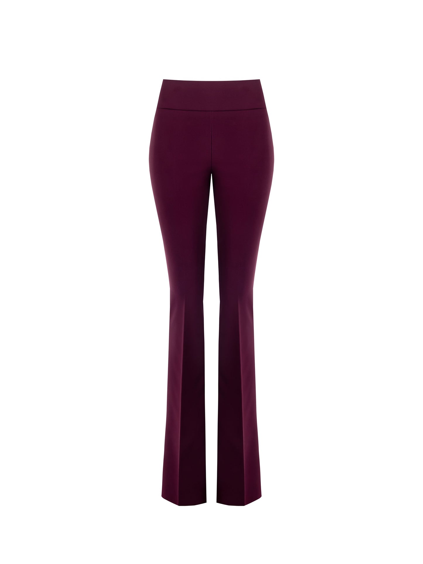 Pantaloni Flared in Tessuto Tecnico