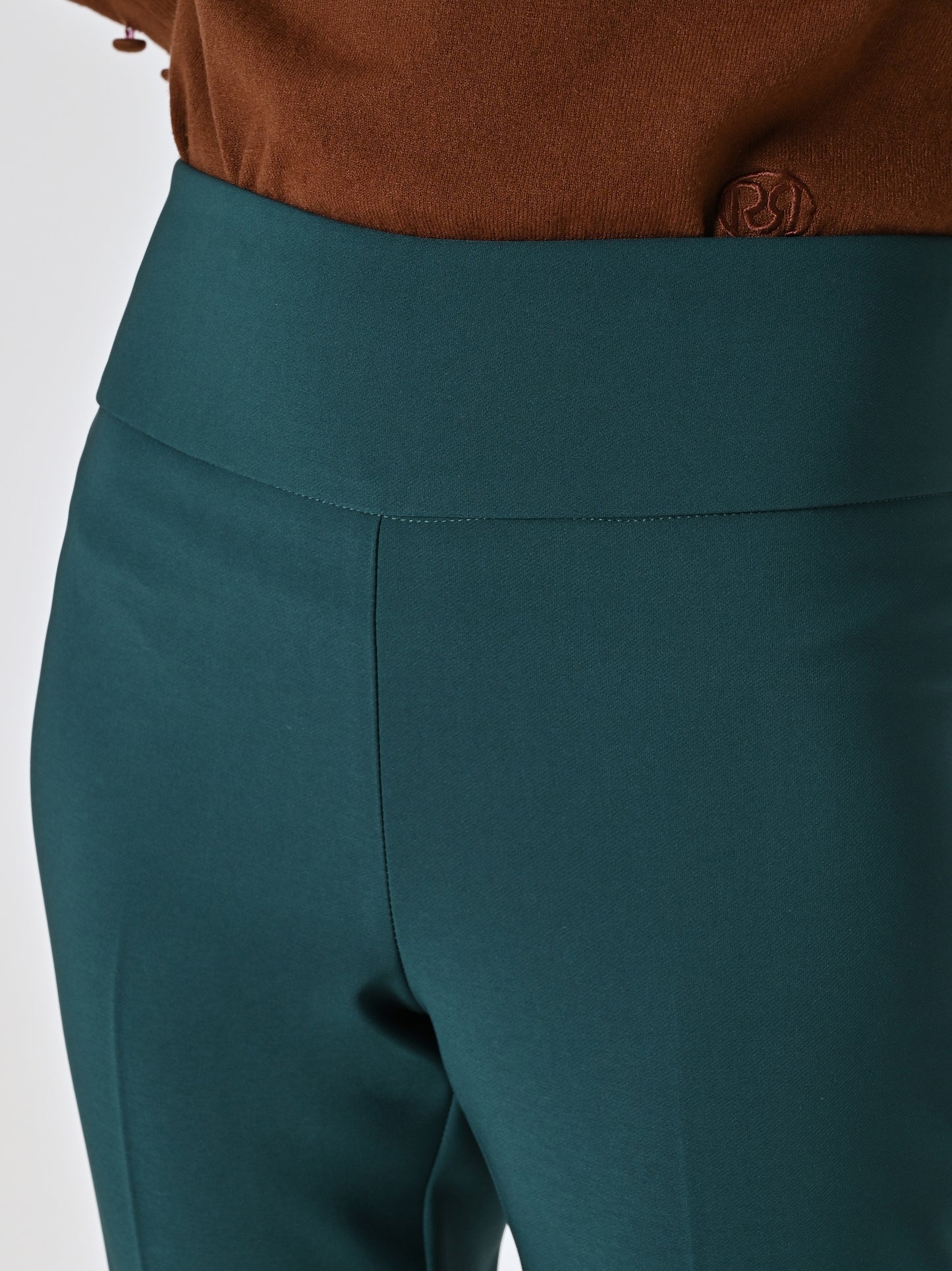 Pantaloni Flared in Tessuto Tecnico
