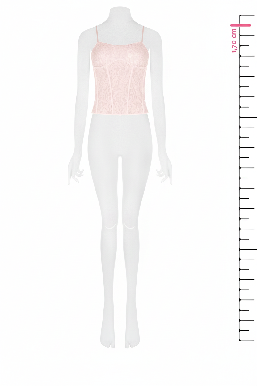 Top Pizzo Bustier