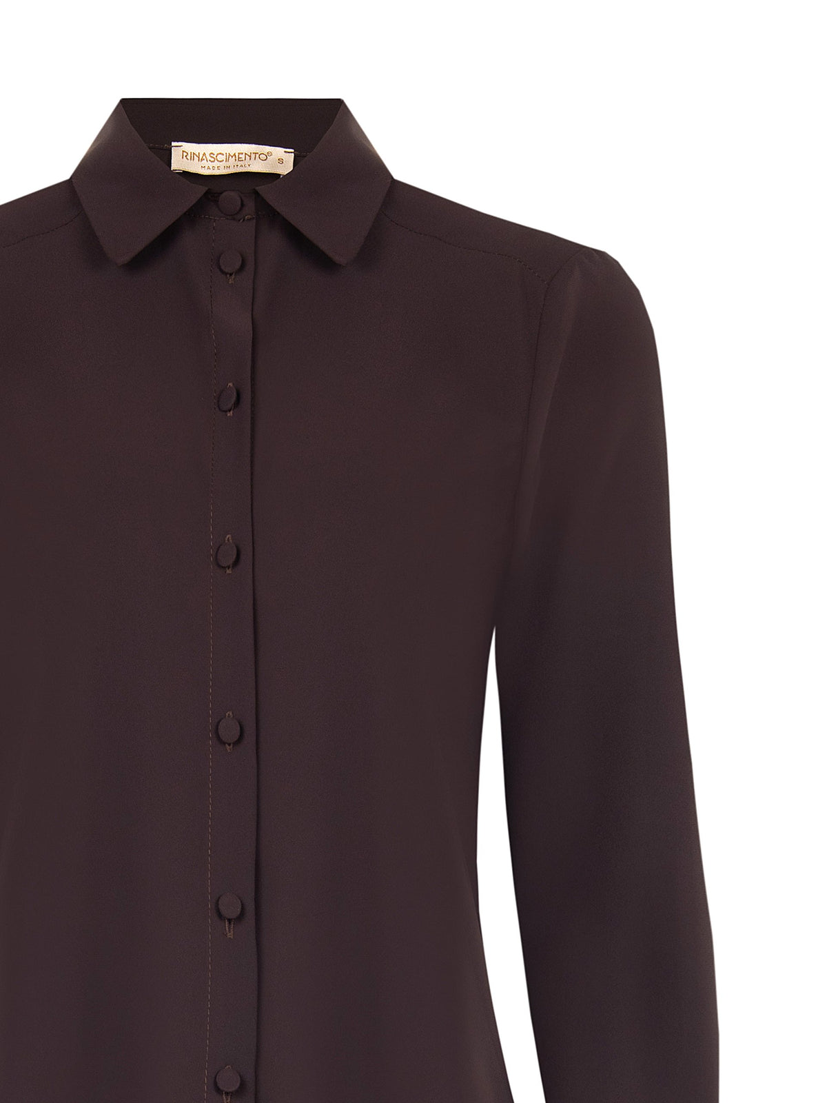 Camicia Sfiancata in Raso Opaco