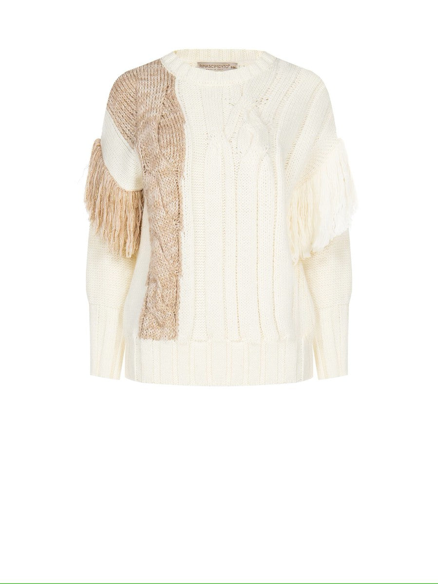 Maglione con Frange