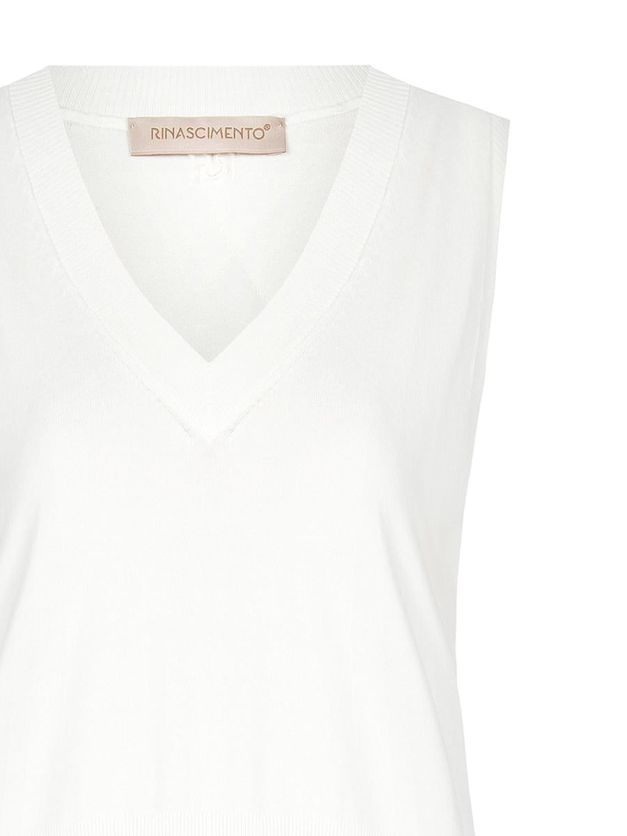 Maglia Scollo a V in Viscosa