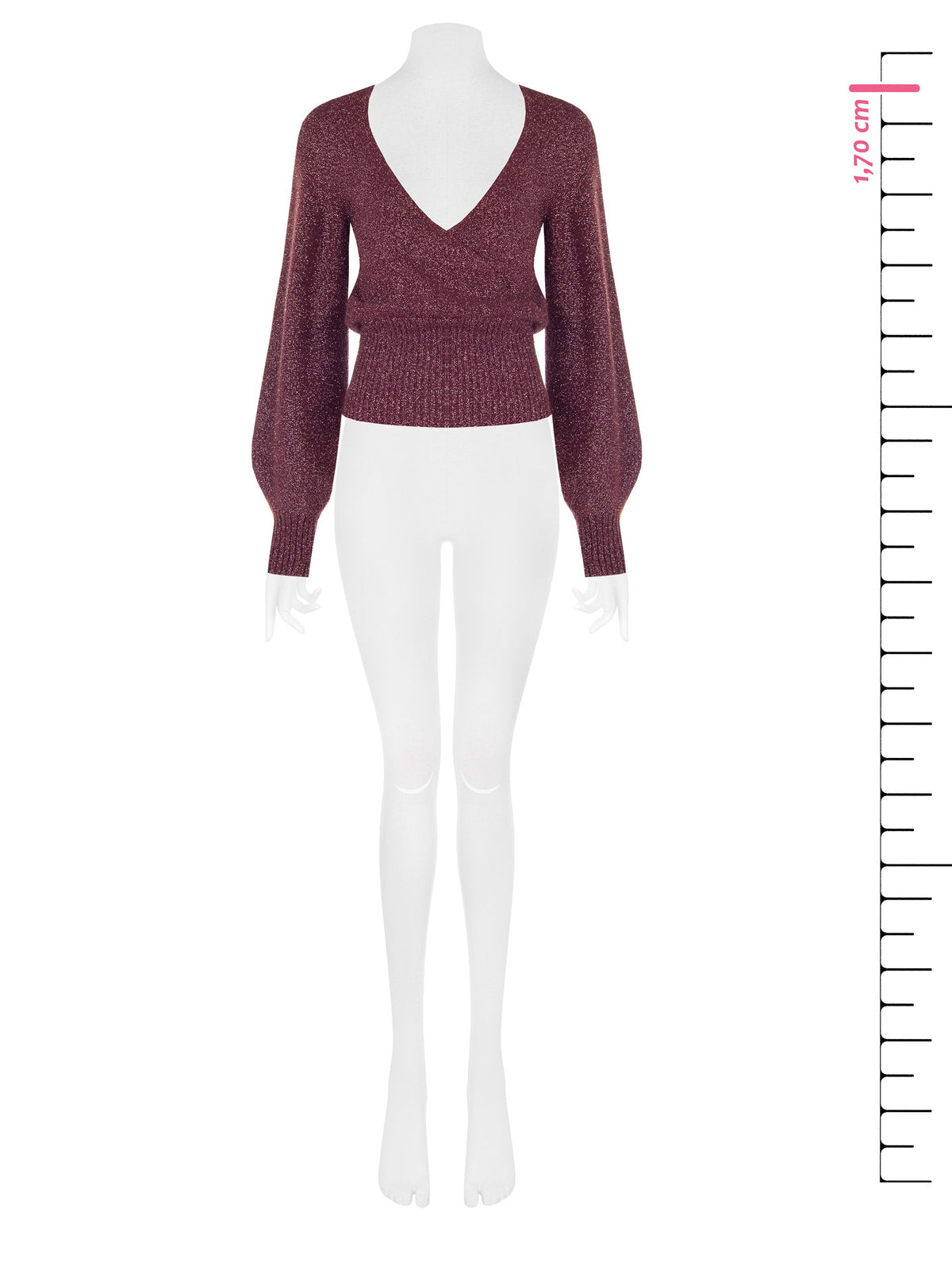 Maglia Incrocio Micropaillettes