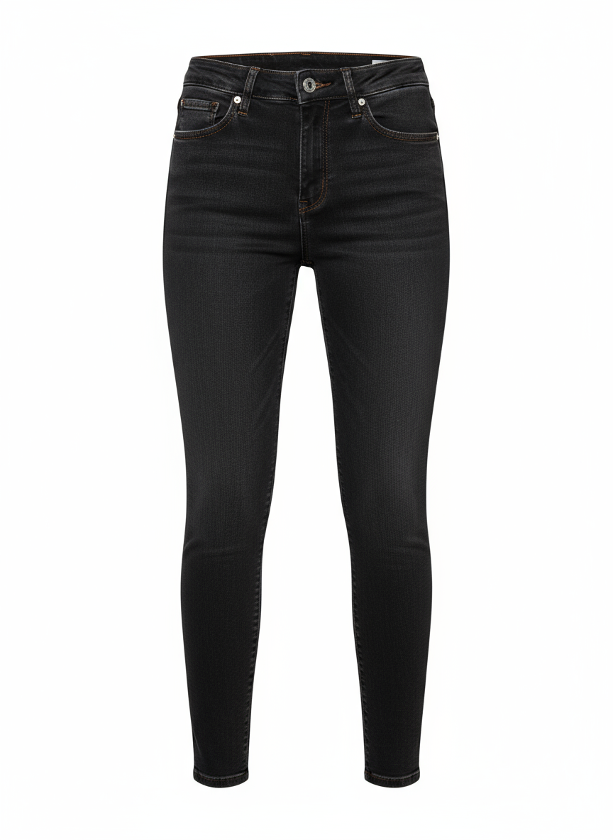 Jeans Skinny Vita Alta