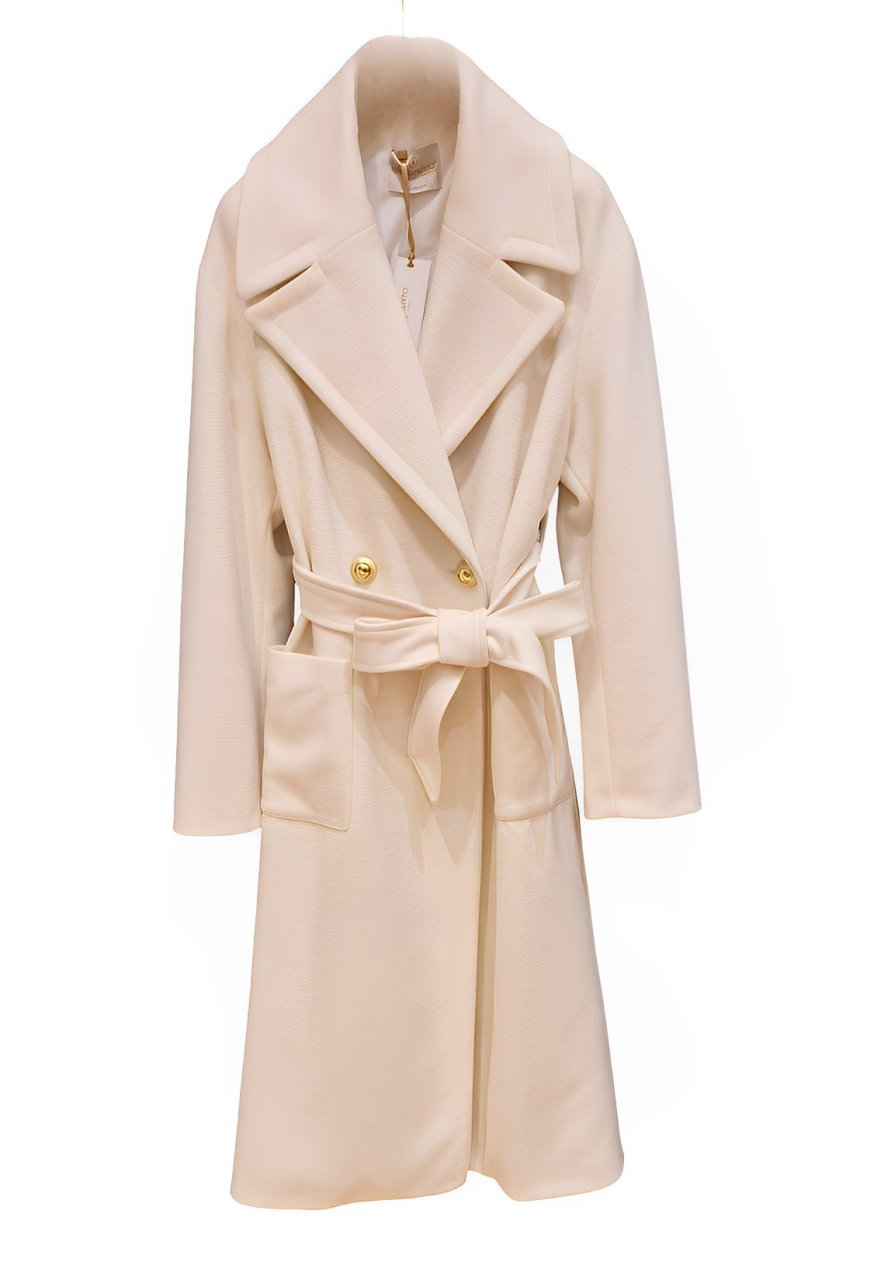 Cappotto Con Cintura