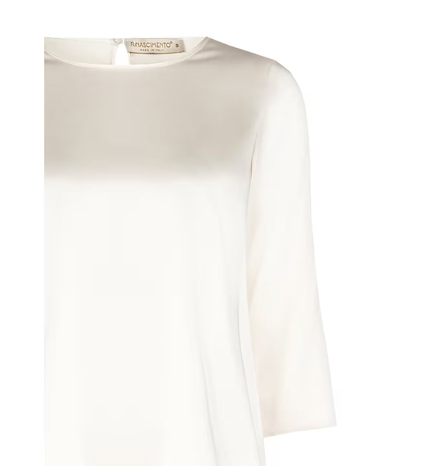 Blusa Raso Giro Collo