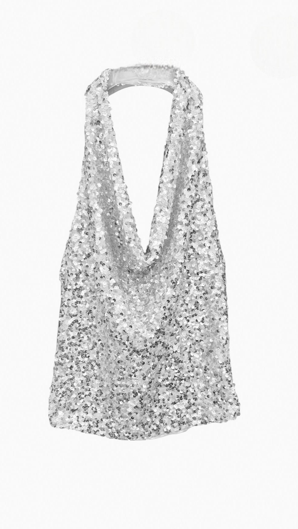 Top Full Paillettes Scollo Marilyn