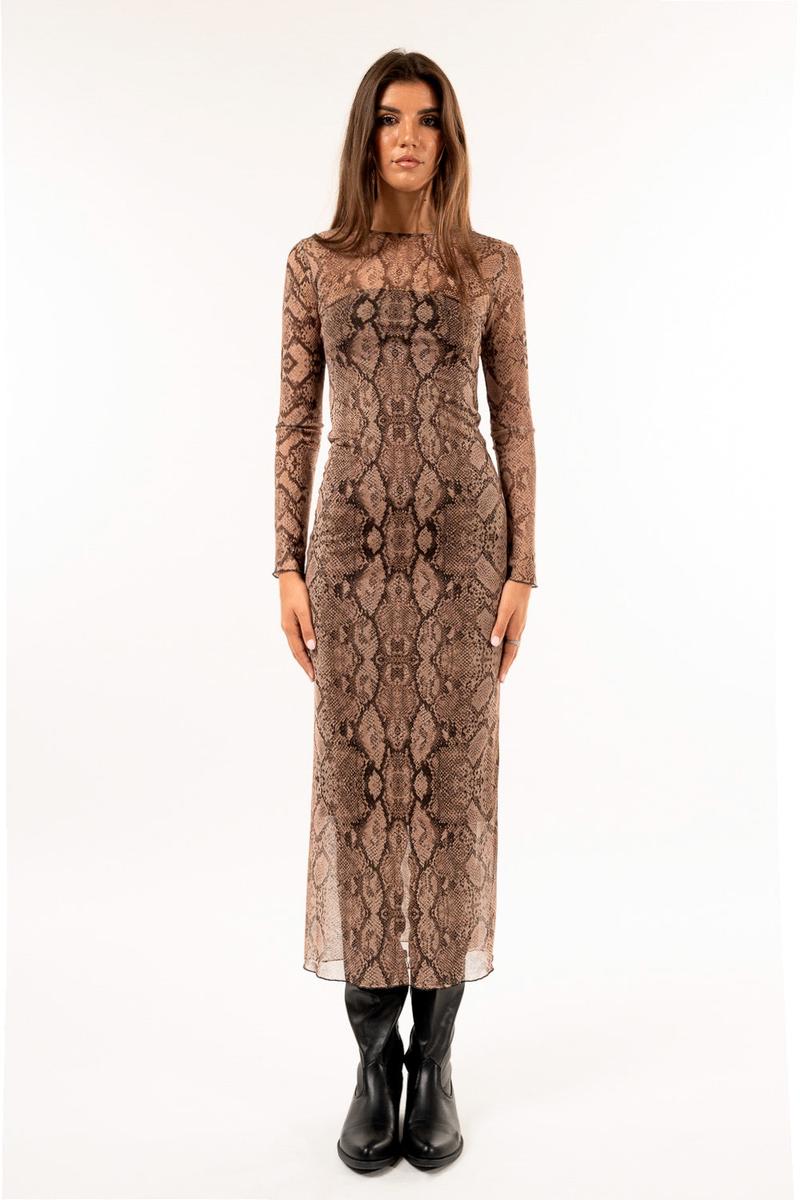 Abito Lungo Fantasia