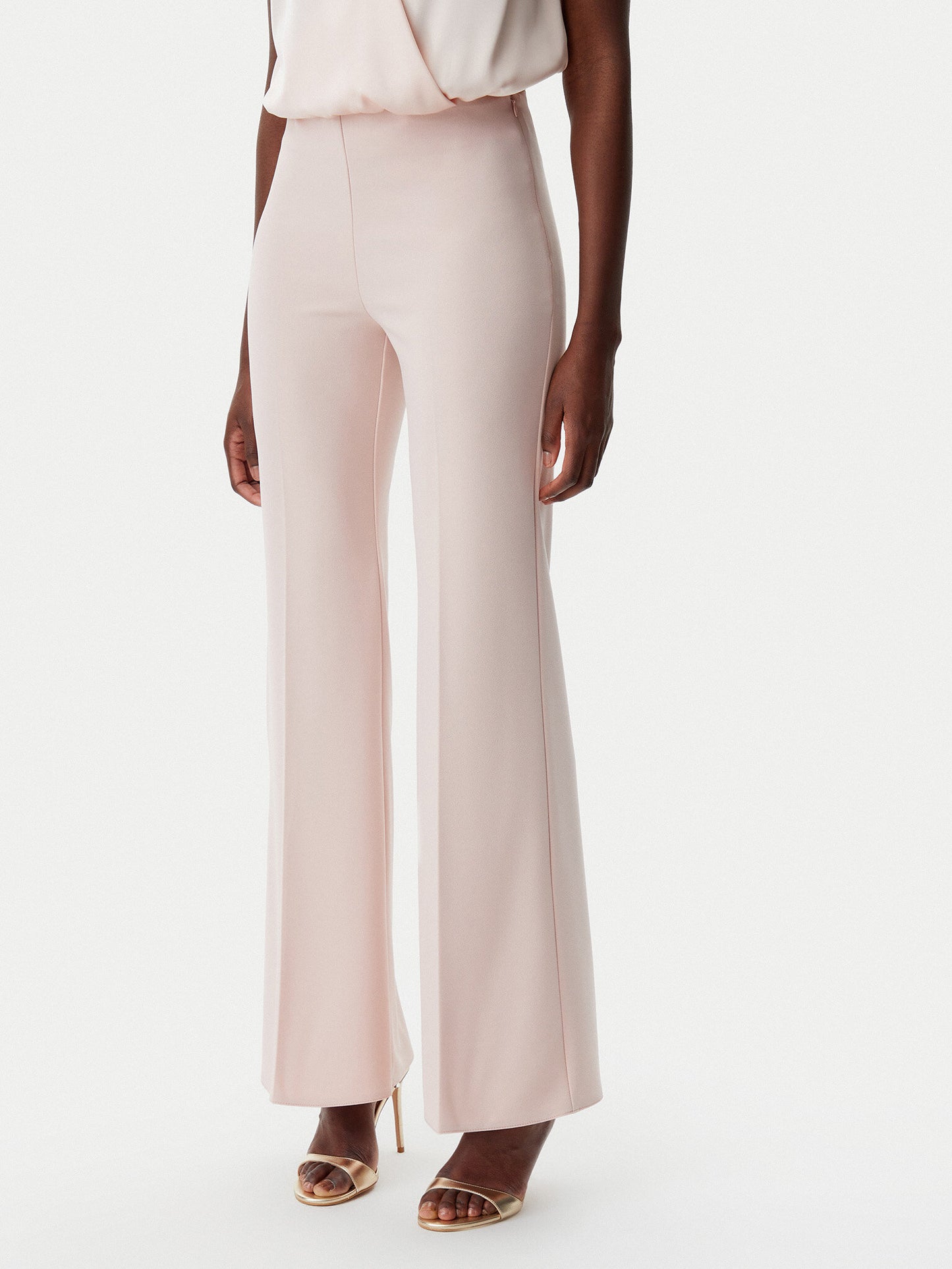 Pantaloni Palazzo Scuba Crepe