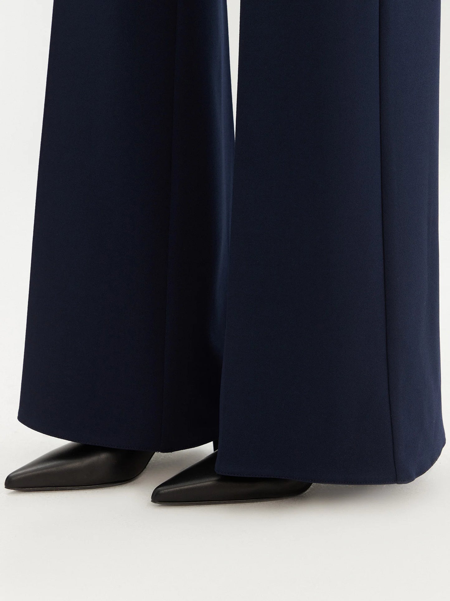 Pantaloni Palazzo Scuba Crepe
