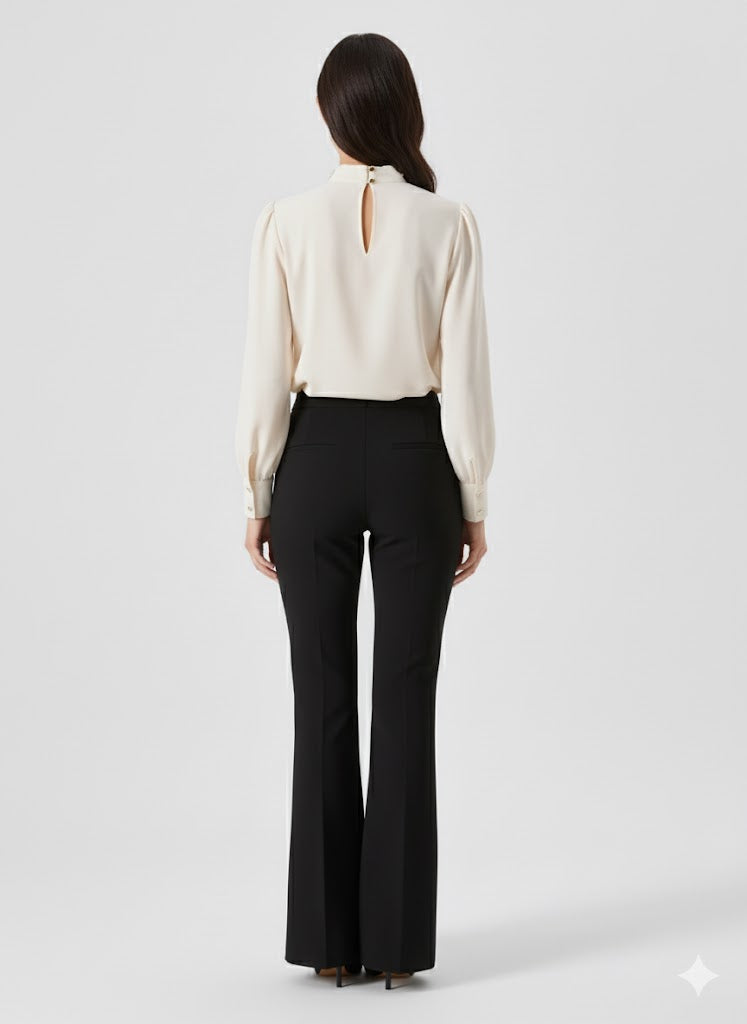 Camicia con Applicazioni Collo