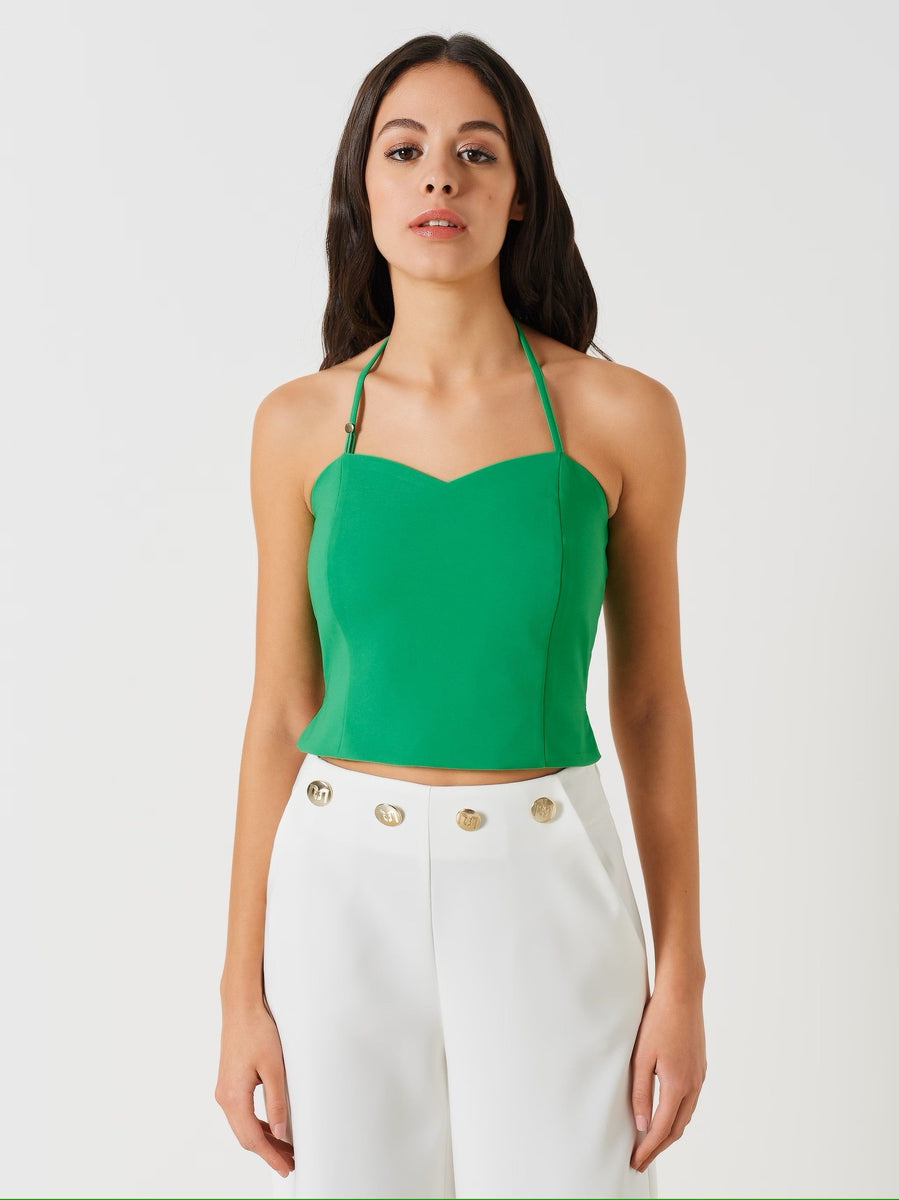 Top con Scollo a Cuore