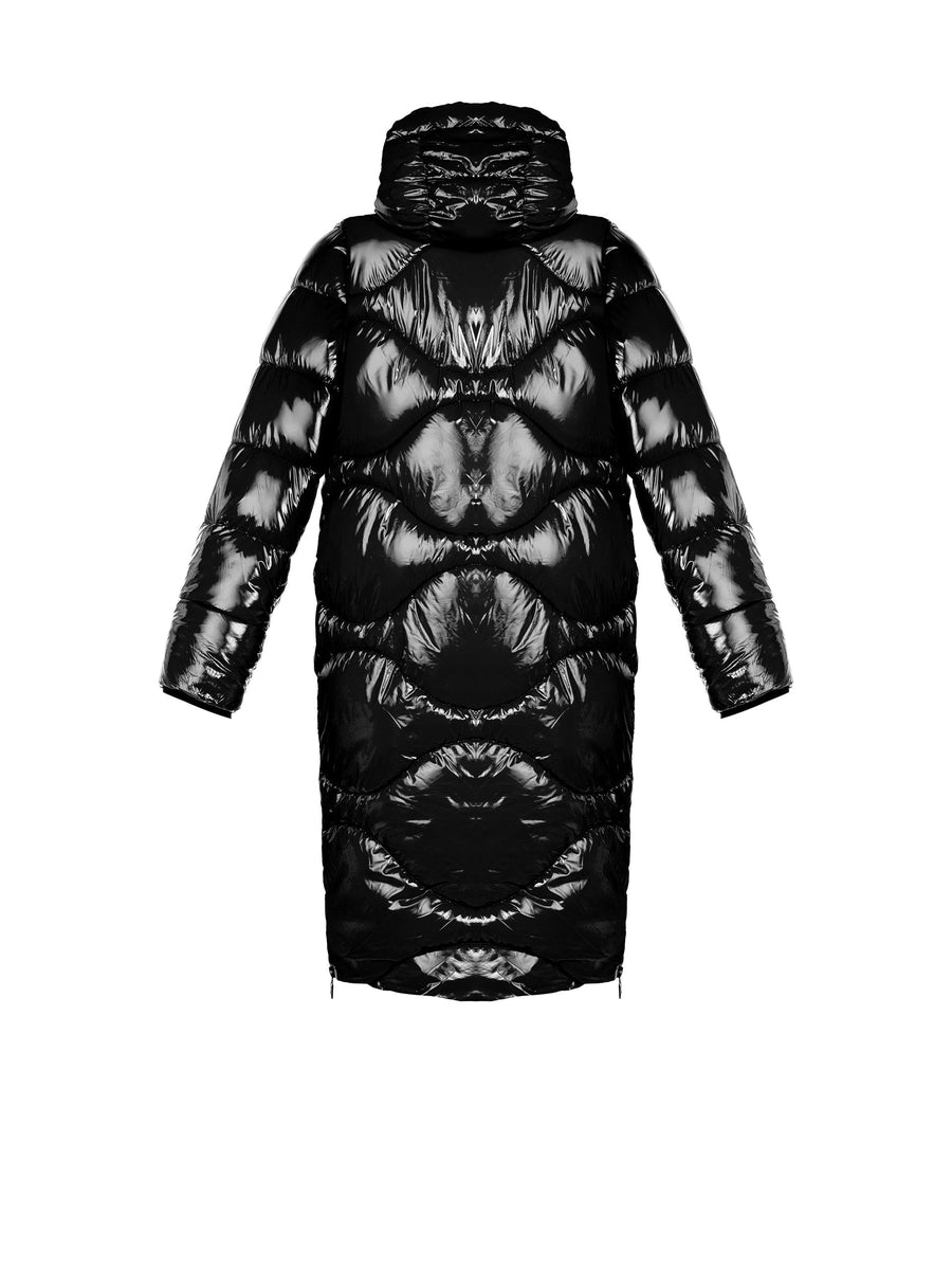 Piumino Lungo Lucido