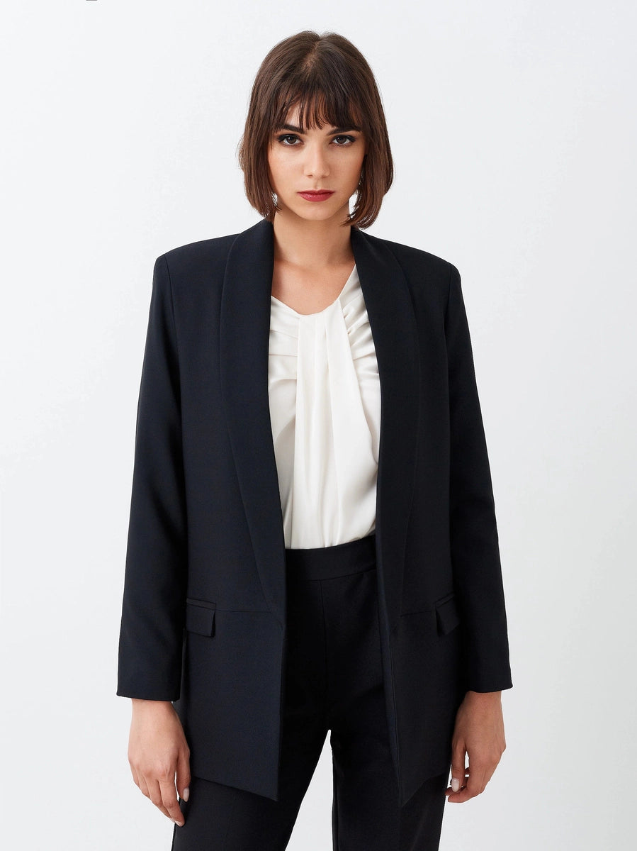 Giacca Blazer in Tessuto Tecnico