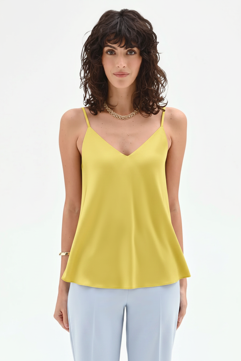 Top in Raso Scollo V