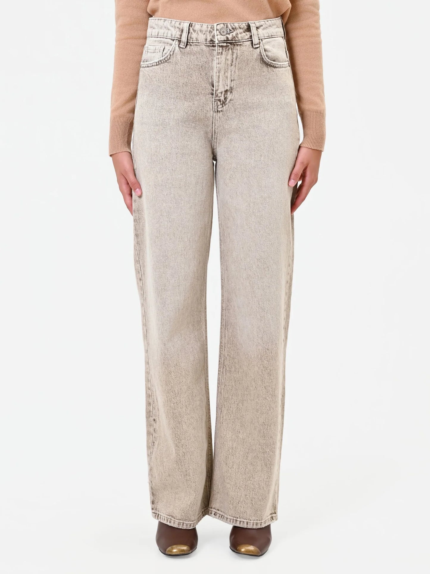 Jeans Ampi a vita alta